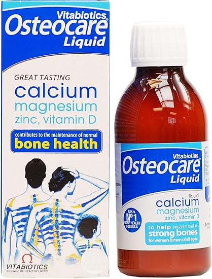 Amazon Com Vitabiotics Three Packs Of Osteocare Liquid 0ml Health Household