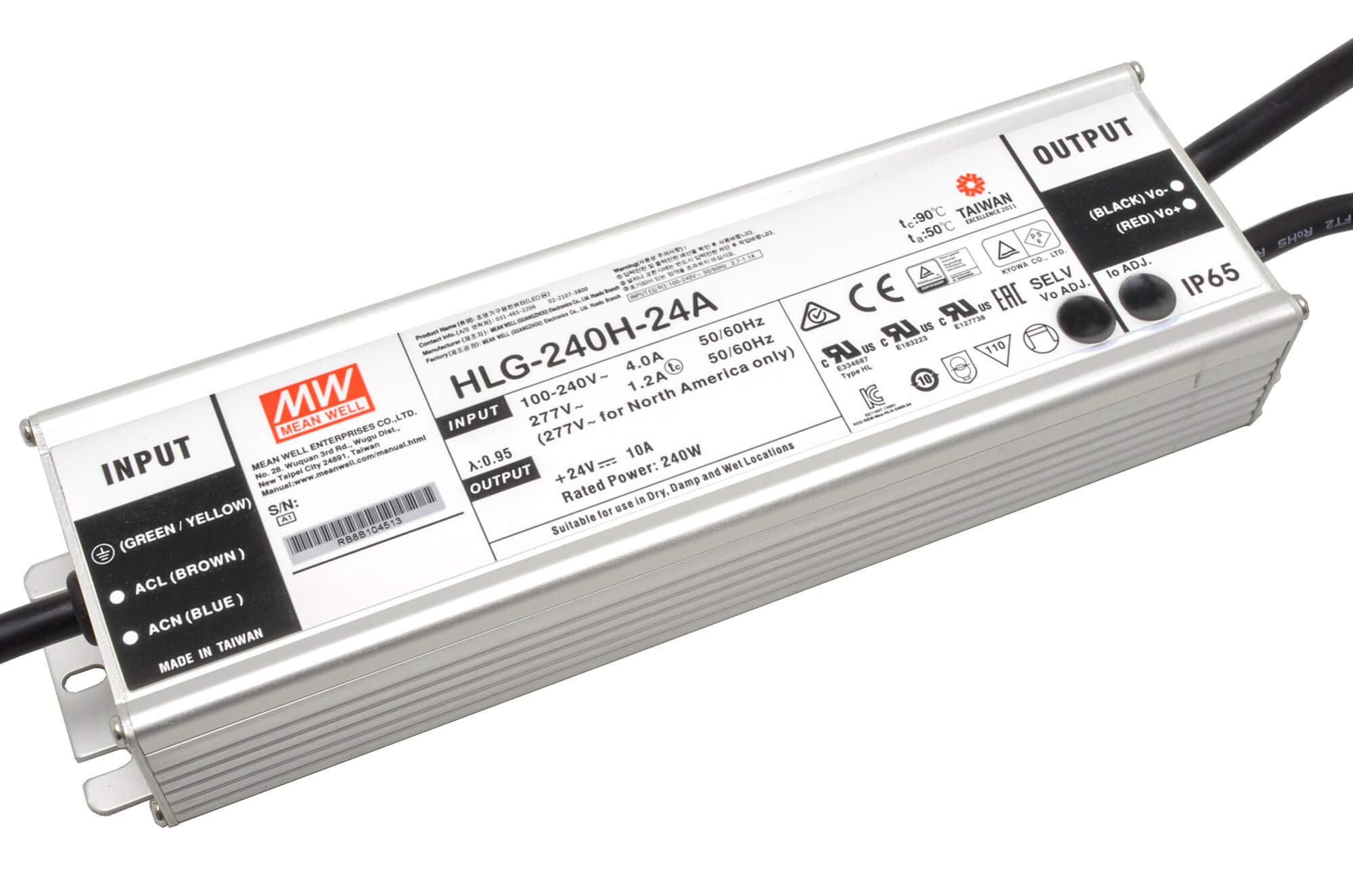 LED Universum Premium RGBW set de radio con tiras de LED 14m, 24V, con fuente de alimentación de instalación, controlador y mando a distancia con cable de alimentación, 2 x 30 LED/m, 5050
