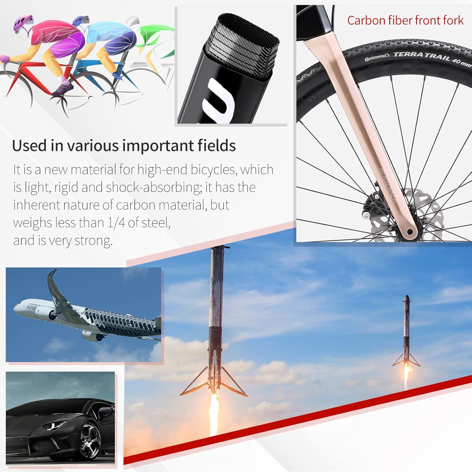 KOOTU Carbon Gravel Road Bike, T800 Carbon Frame Adventure Road Bicycle with Shimano GRX 600 Shift Professional Adventure Groupset,22 Speed Disc Brake Racing Bike with 40C Tires for Adult