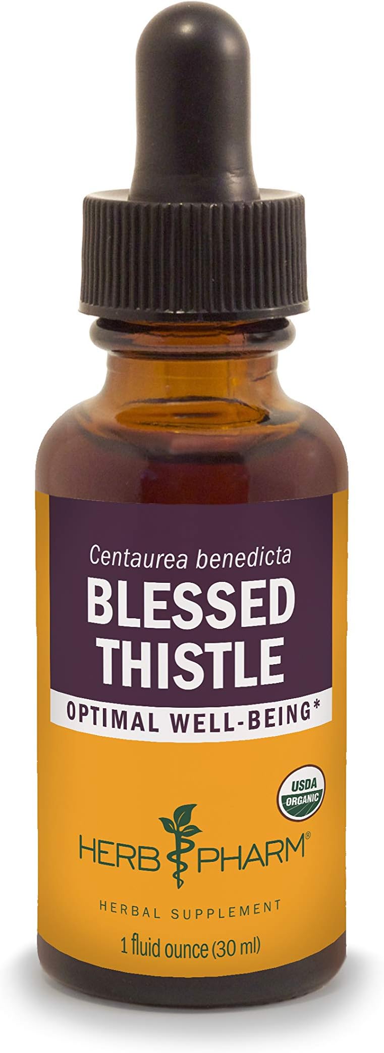Herb Pharm Certified Organic Blessed Thistle Liquid Extract - 1 Ounce