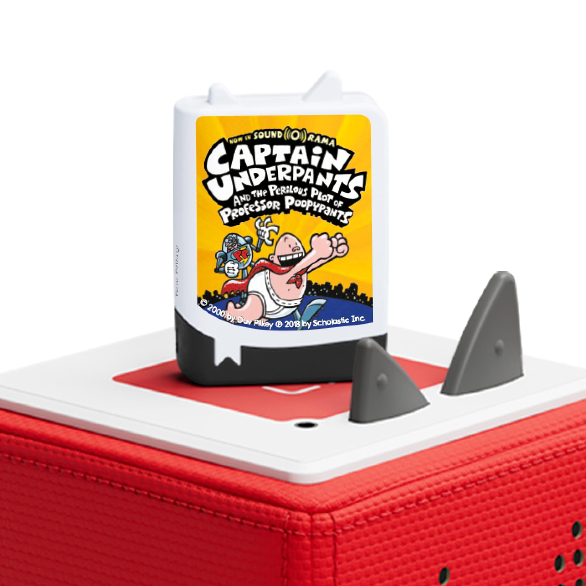 tonies Dav Pilkey - Captain Underpants and the Perilous Plot of Professor Poopypants, Audiobook Pocket Tonie, for use with Toniebox