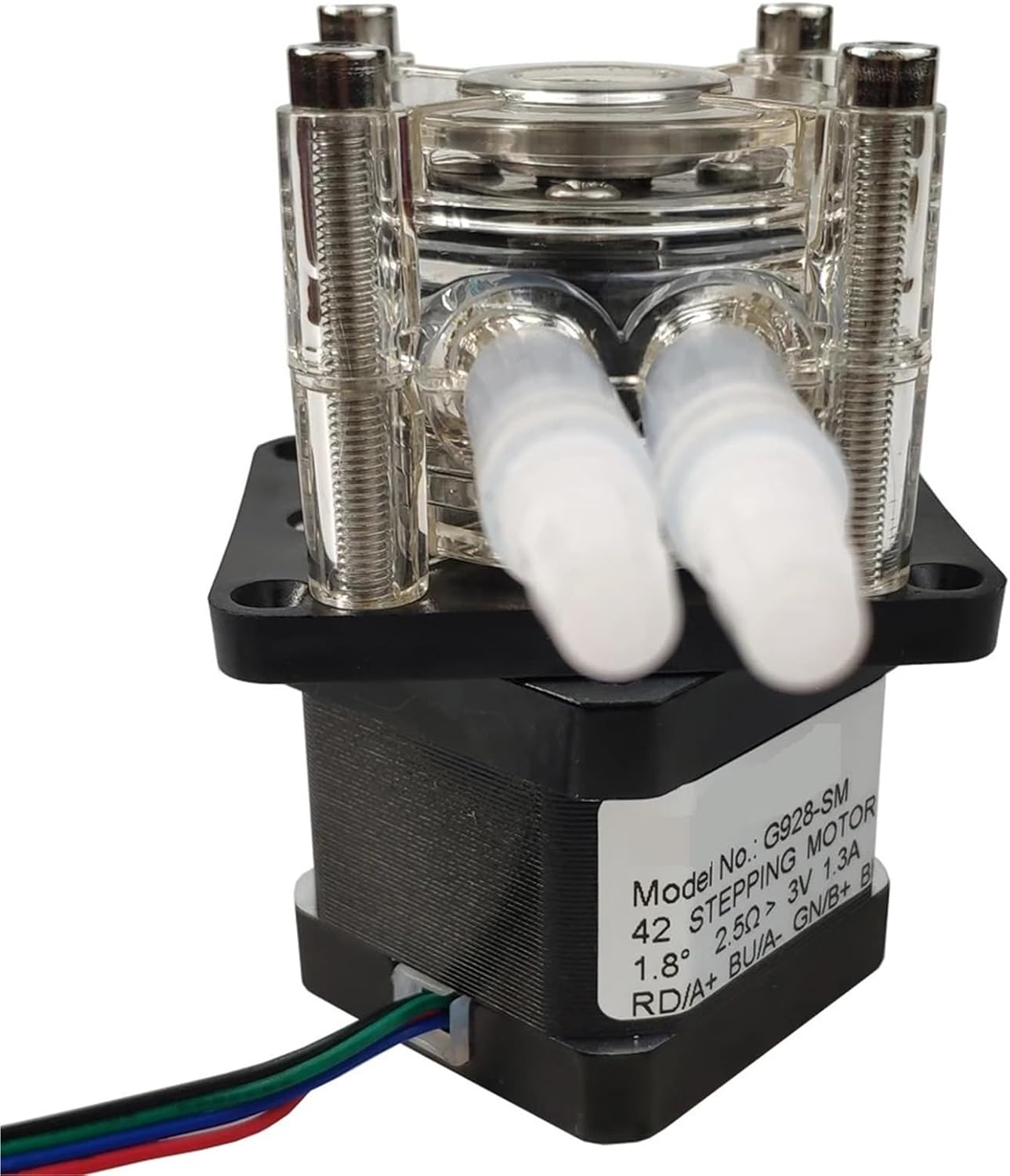 G928S Large Flow Stepper Motor Pump 6-30V Peristaltic Pump for Lab Aquarium Water Pump 1Pcs