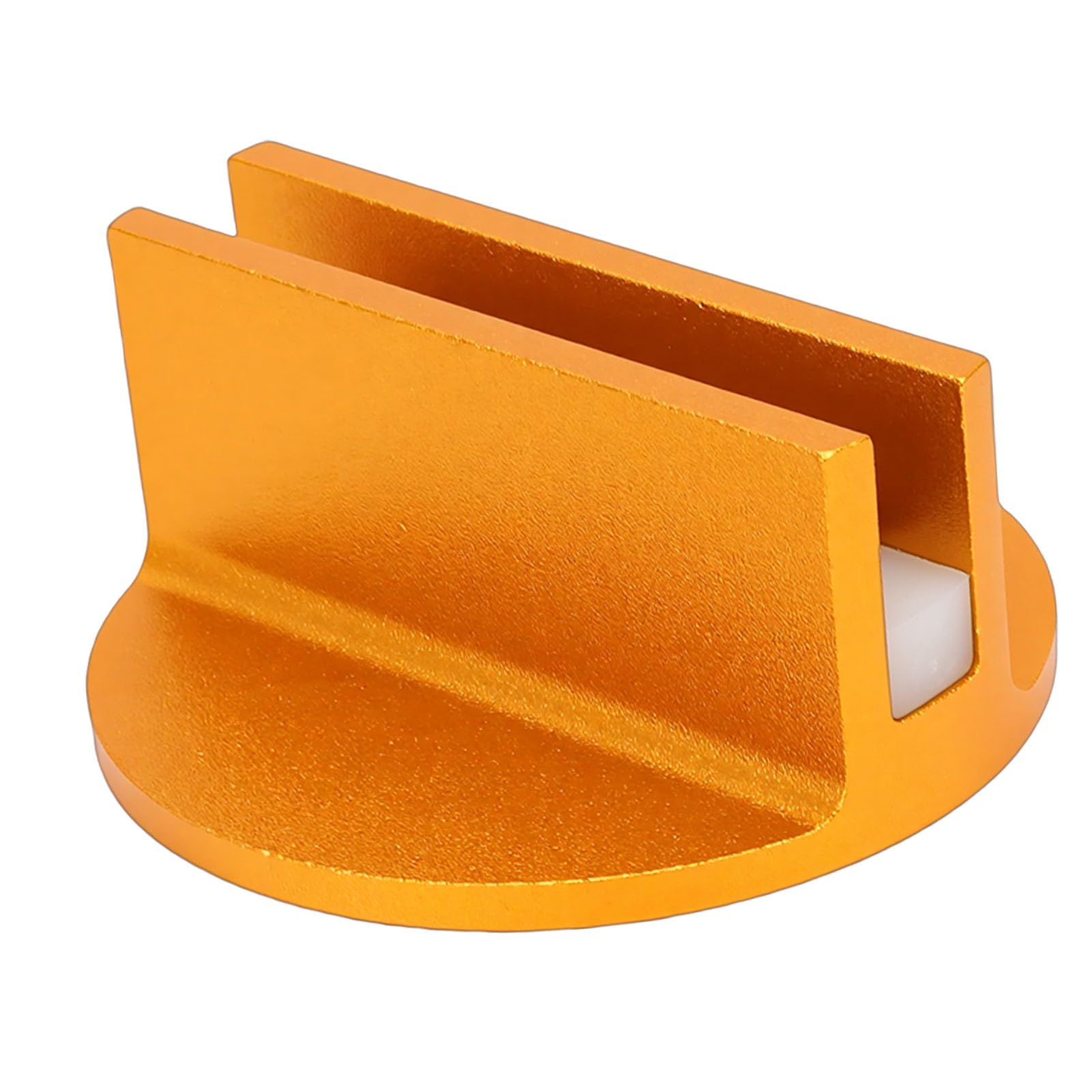 Cryfokt Gerilltes Wagenheber-Pad, 4-teiliger Universal-Aluminium-Rillen-Klemmschweiß-Wagenheber-Adapter, Universal-Adapter mit Gummi-Anti-Rutsch-Funktion für die Meisten Autos, SUVs, LKWs, Pickups