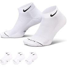 Nike Unisex Adult Everyday Elevated Low Socks 3-Pack | Mens and Womens