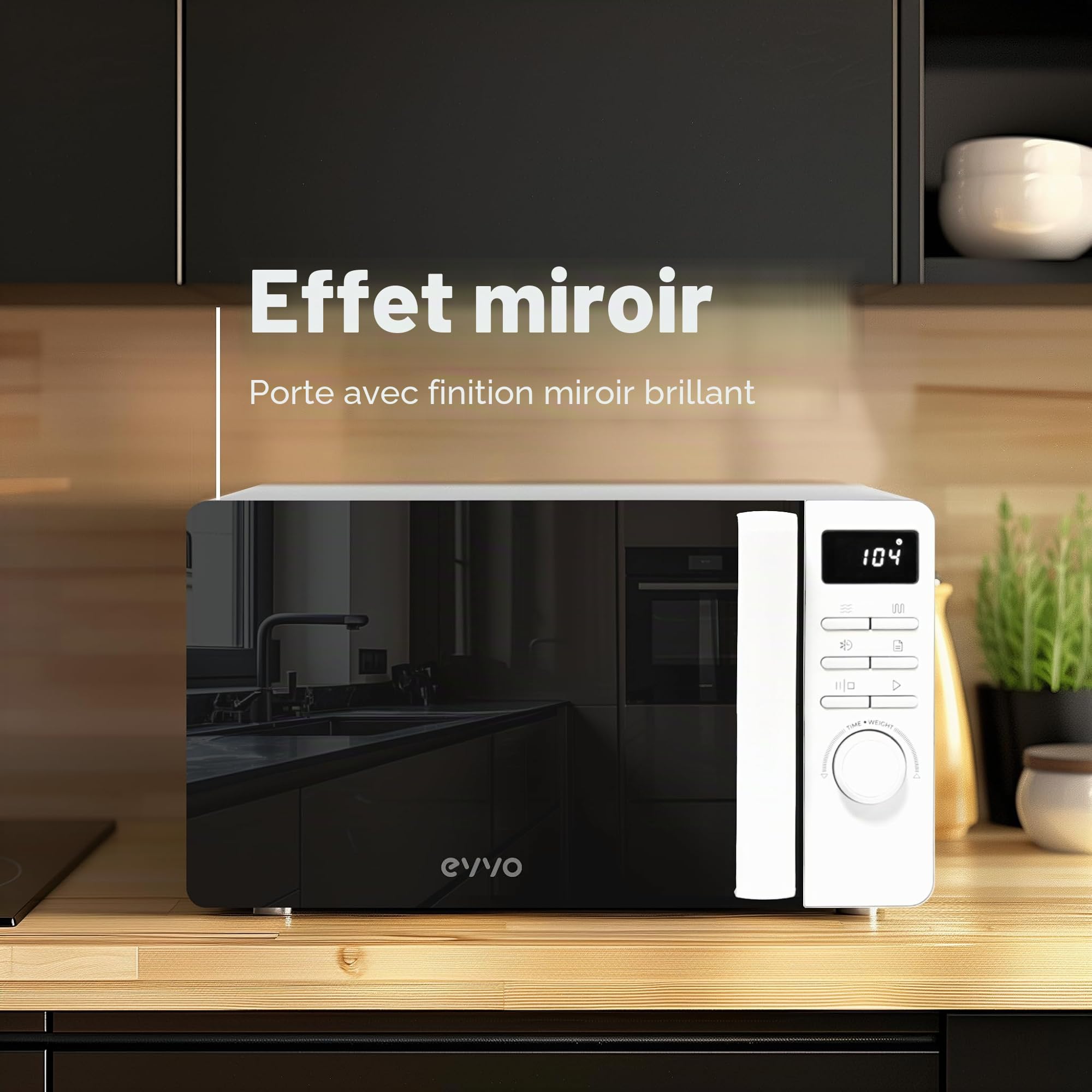 Micro-ondes EVVO M20 blanc