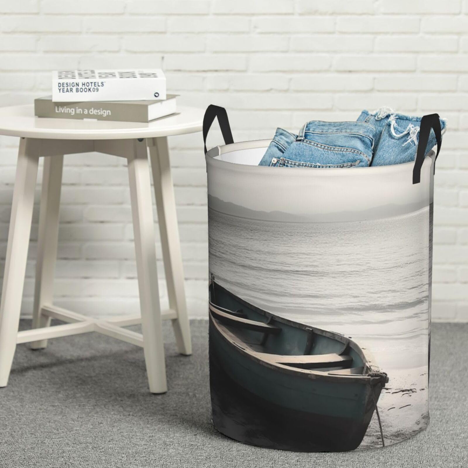 Panier à linge imperméable pour éviter l'humidité - Grand rangement pliable petit espace