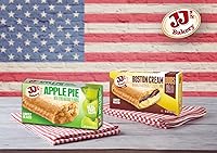 Vista 5 de JJ's Bakery Boston Cream Pie Snack Pies, postre individual, recién horneado, sin nueces, Kosher Parve, 4 onzas cada uno (paquete de 12)