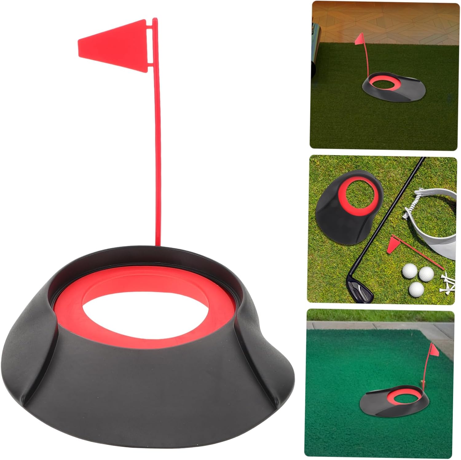 Golf Practice Putting Cup Hold Golf Putter Cup for Accuracy Training Indoor Putting Hole