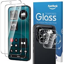 For Nothing Phone 4a Pro 5G Screen Protector, 2 Tempered Glass with 2 Camera Lens Protector, 9H Hardness Anti-Fingerprints No Bubbles HD-Clear Phone Film for Nothing Phone 4a Pro