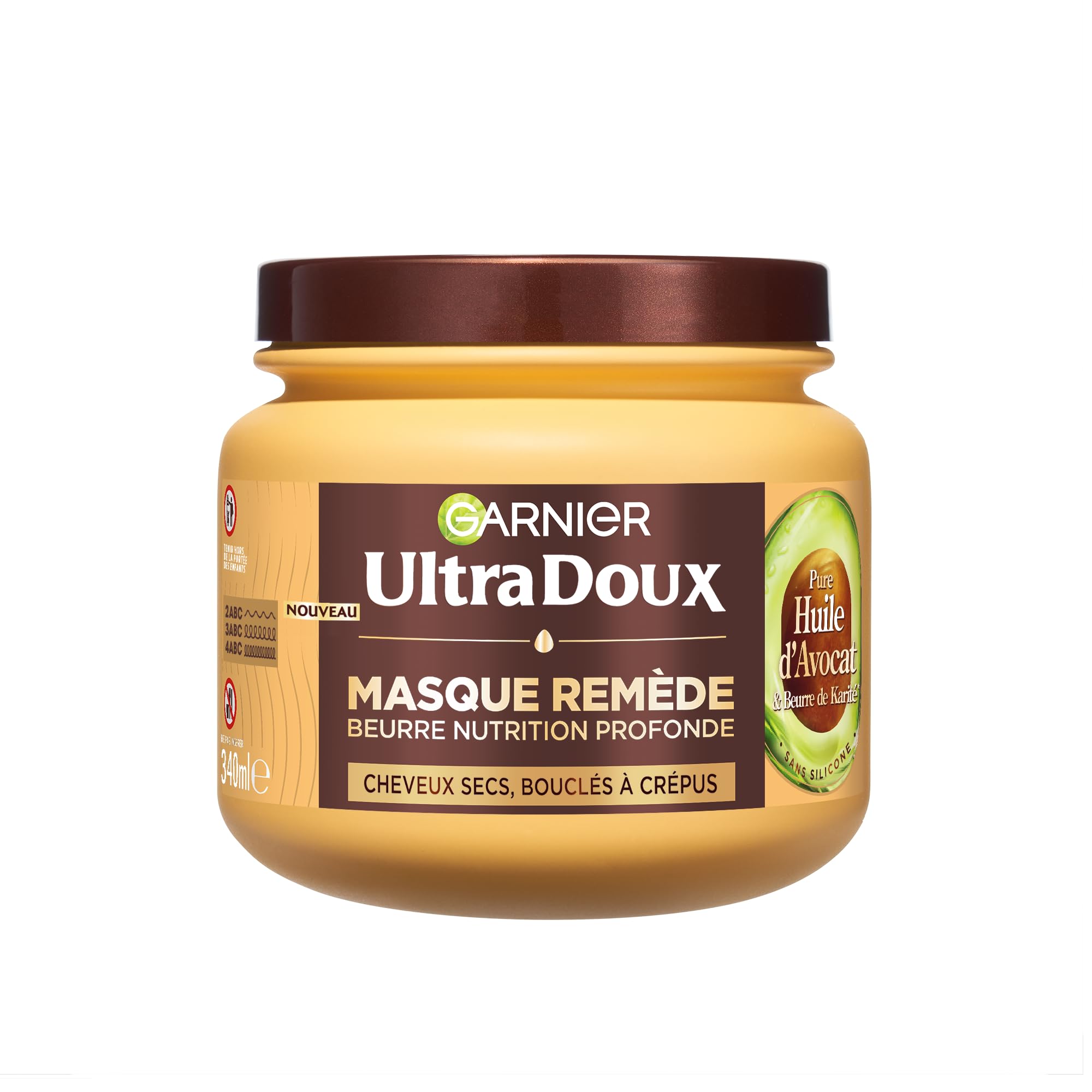 Shampooing Garnier Ultra Doux d'exception à l'huile d'argan et camélia de 300 ml