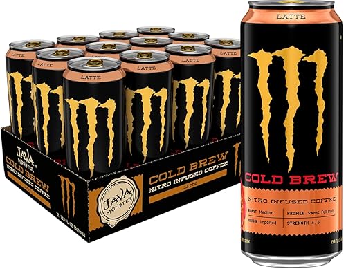 Miniatura 13 de Monster Energy Java Monster - Caramelo salado, café + bebida energética, 15 onzas líquidas (paquete de 12) | Pack of 12
