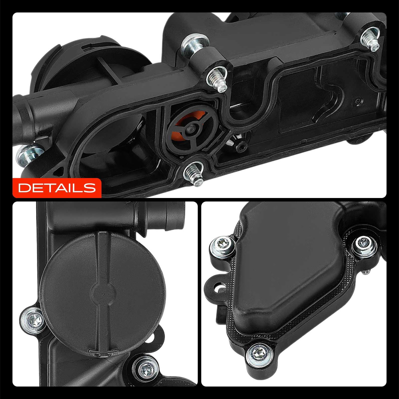 Frankberg Separador de aceite del cárter 181042 | Compatible con: T.o.u.r.a.n 5T1, Limusina A3 8VM 8VS, A3 8V1 8VK, Cruce en T C11 D31, Q3 Sportback F3N, T-R.O.C A11 D11