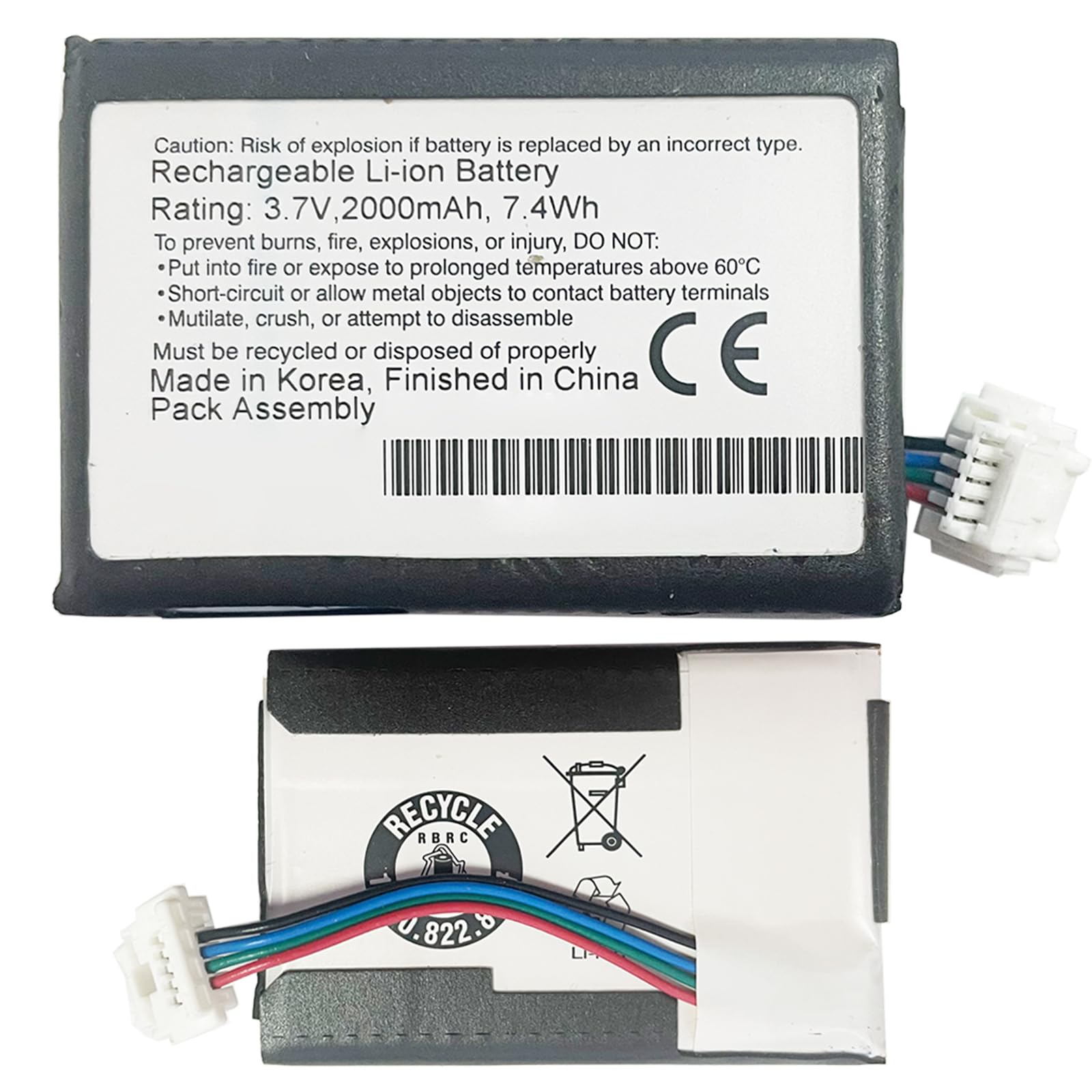 Batteria di ricambio (O-E-M) compatibile con Gar-min Zumo 590, 595, 590lm, 595LM GPS Navigation Navi batteria