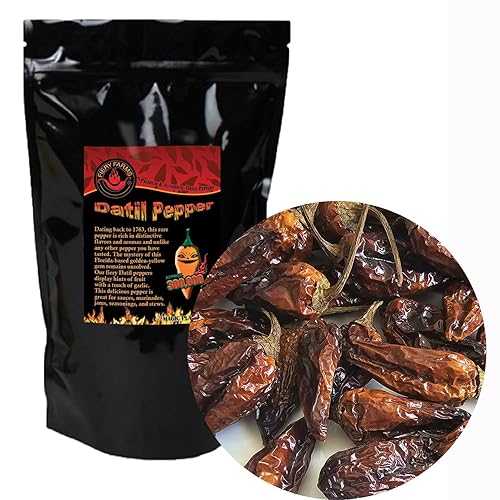 Miniatura 5 de Magic Plant 's Orange Datil - Cápsulas enteras secas de datil fascinante y raro - Dulzura única y picante picante picante a diferencia de otros