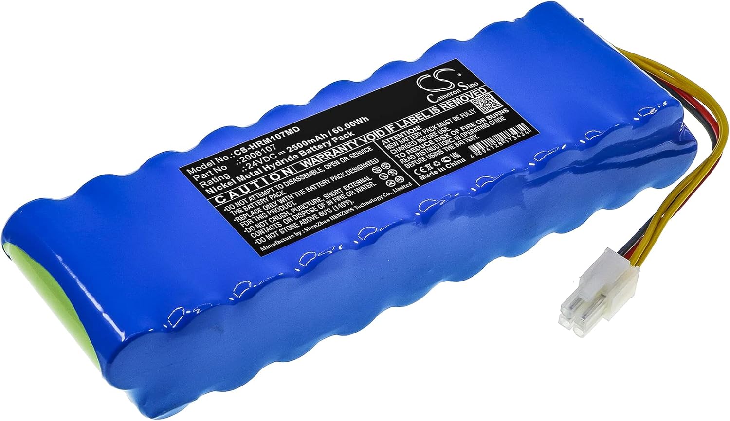 Cameron Sino New 2500mAh Replacement Battery Fit for HillRom Liko Leve Malade Vikin 2006107