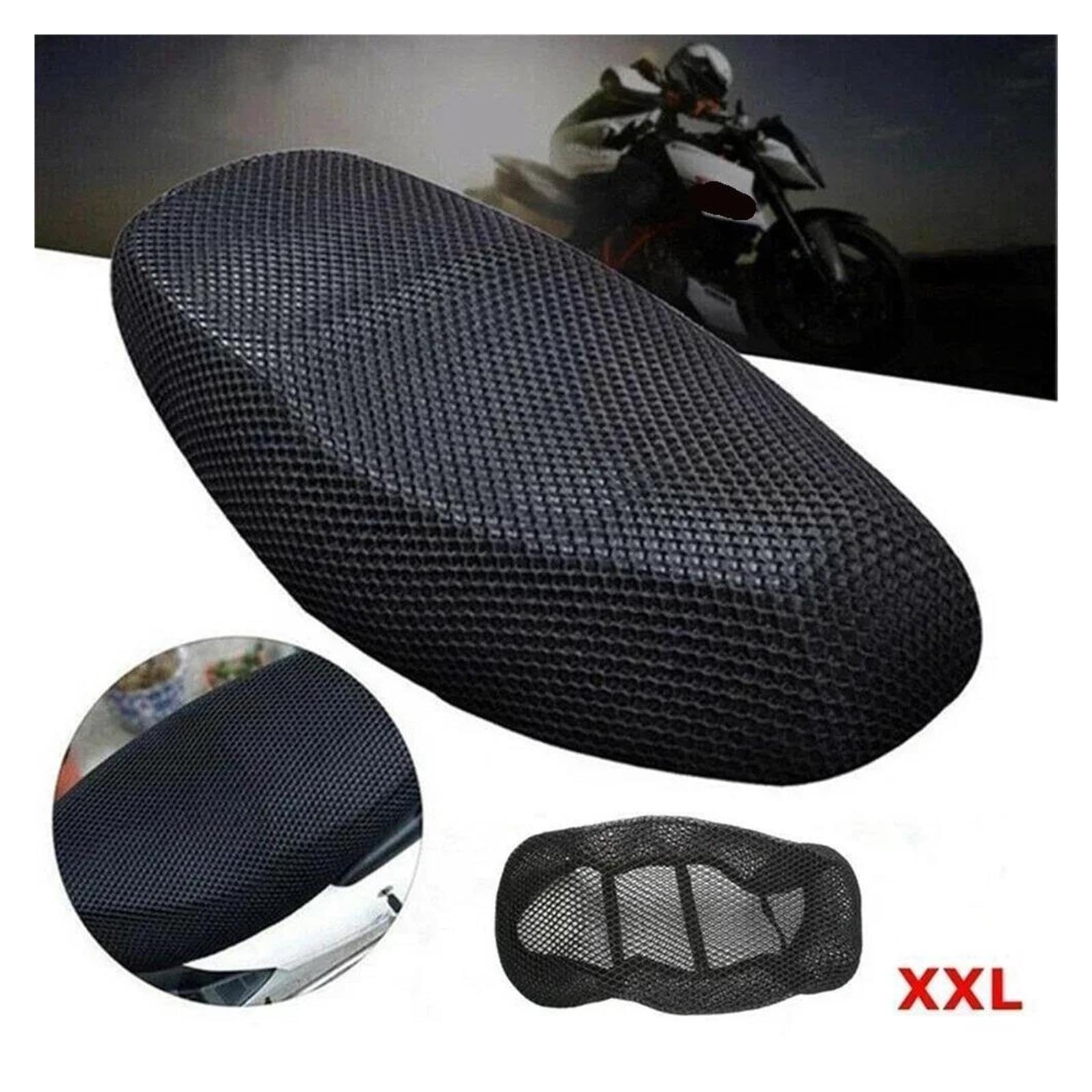 Coprisella Cuscino Antiscivolo Cuscino Moto Coprisedile Rete Rete