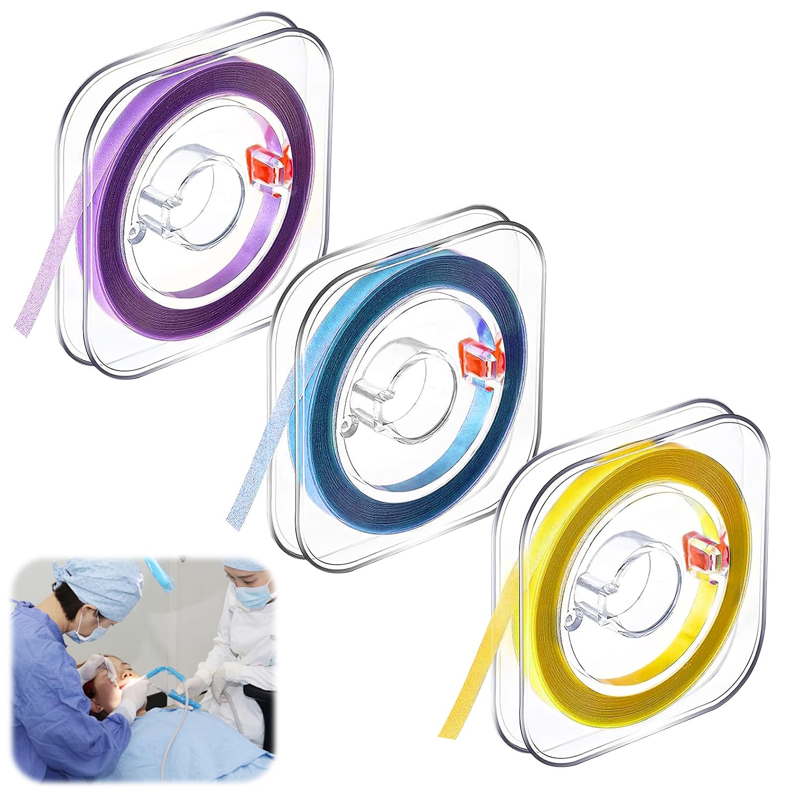 Papel de lija dental 4 mm x 6 m para espacios interdentales y pulido de dientes