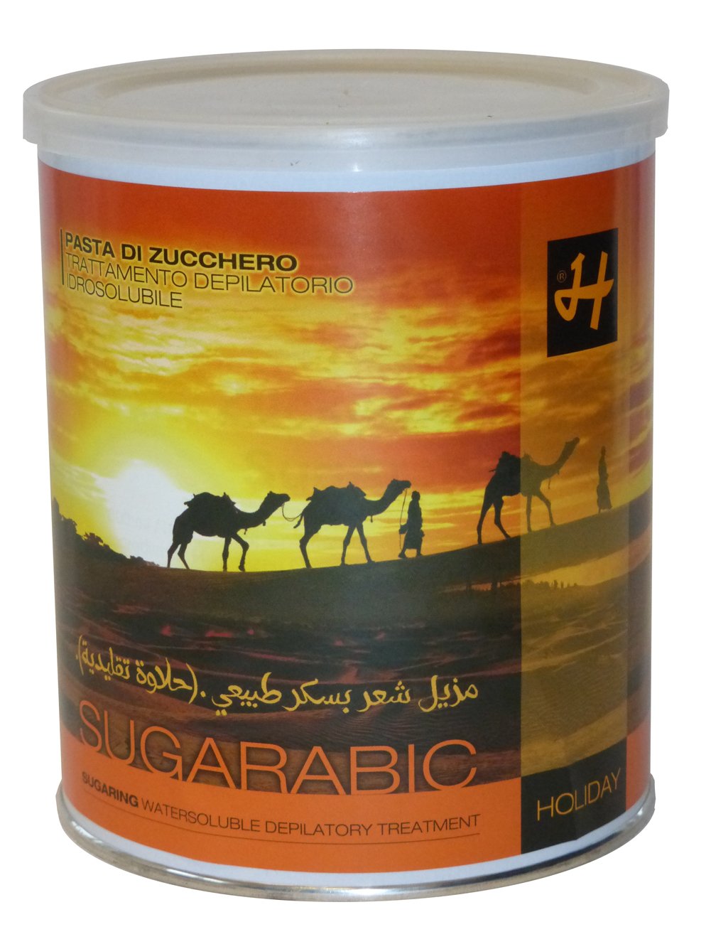 Holiday depilatori Zuckerpaste SUGARABIC 1 kg Sugaring Haarentfernung ohne Vliesstreifen in der Flicking Technik für Erwachsene, Haarentfernung-Enthusiasten, Urlaubszeit