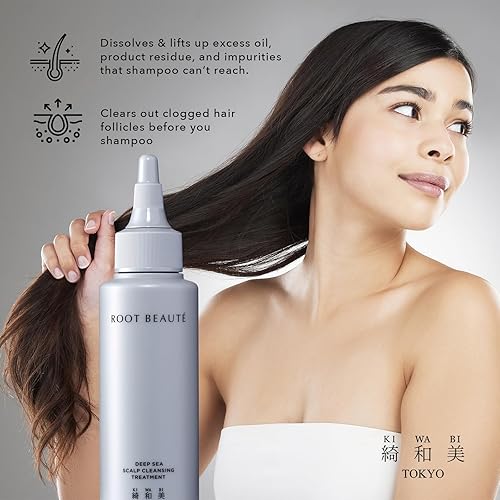 Miniatura 2 de Kiwabi Root Beauté - Tratamiento para el cuero cabelludo profundo  Gel de tratamiento de desintoxicación del cuero cabelludo con agua de océano