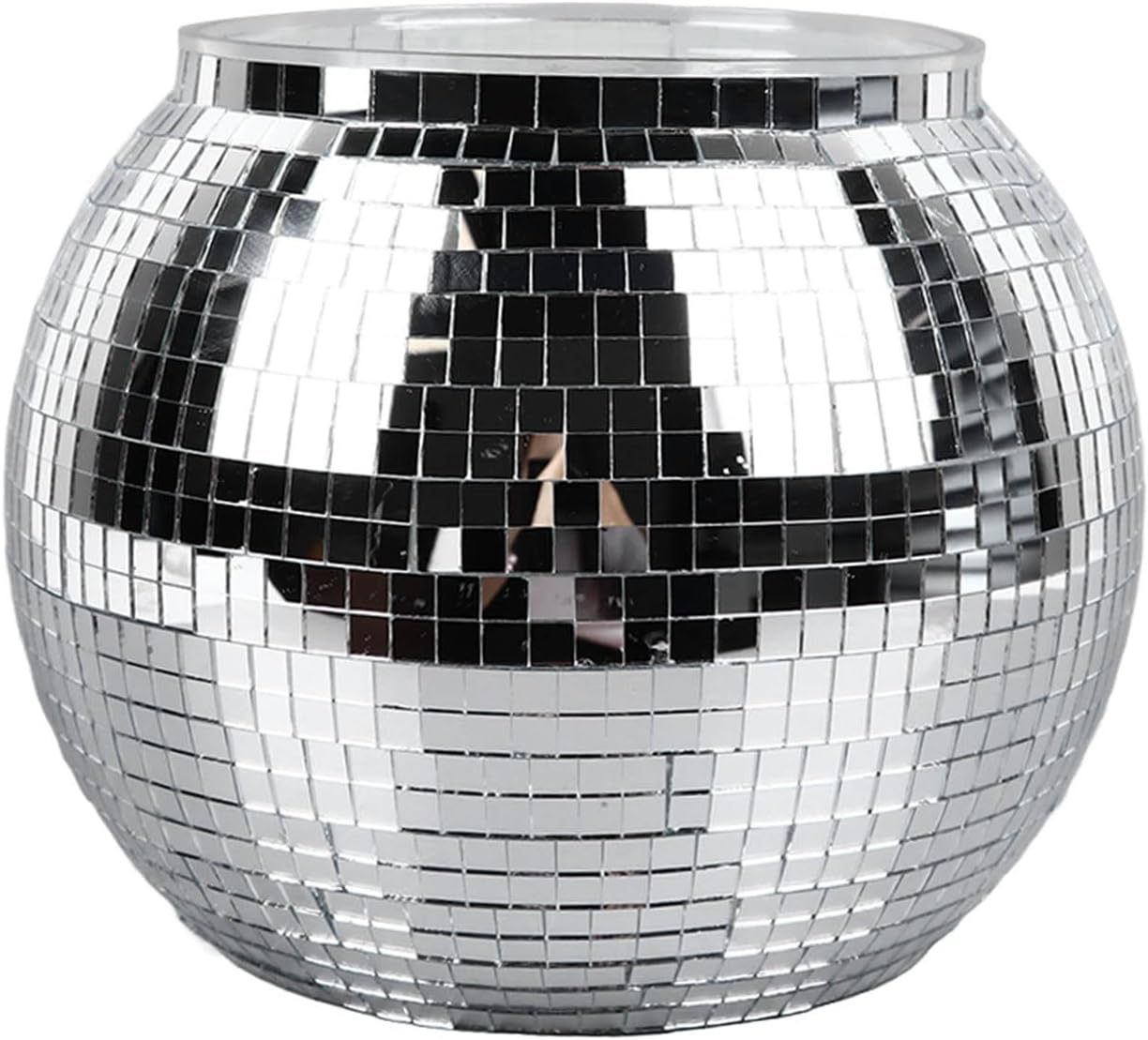 Disco Ball Ice Bucket Beverage Tubs Disco Ball Bowl Vase Cup Drink Bucket For Parties,Large Retro Drink Bucket For Beer Cocktail Wine Champagne Cold