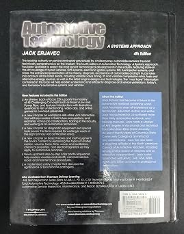 Automotive Technology: A Systems Approach