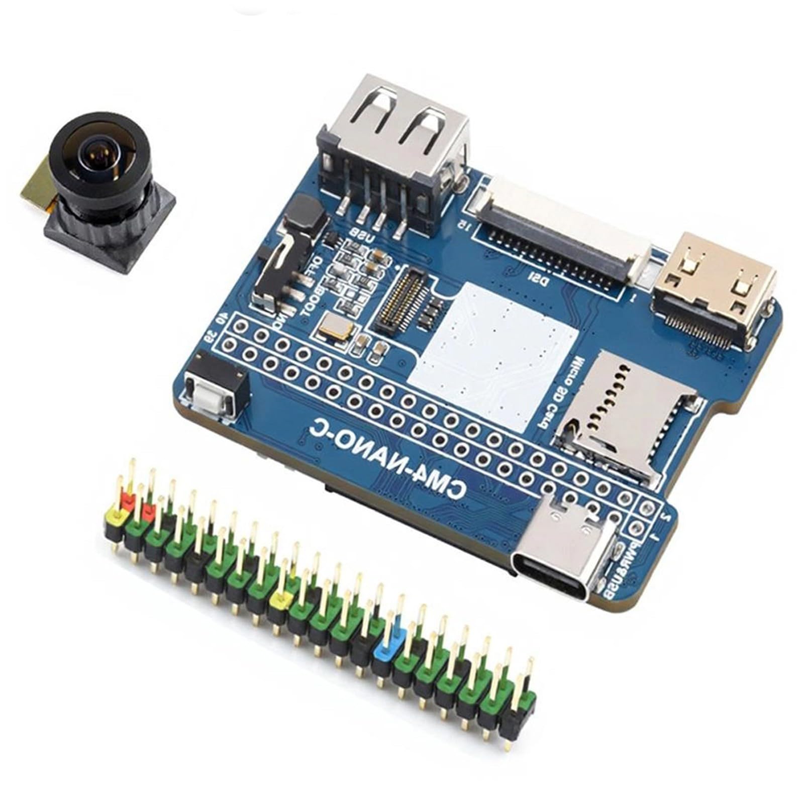 Scheda di espansione ad alta velocità del modulo di elaborazione 4 con GPIO a 40 pin e opzione di connettività multipla