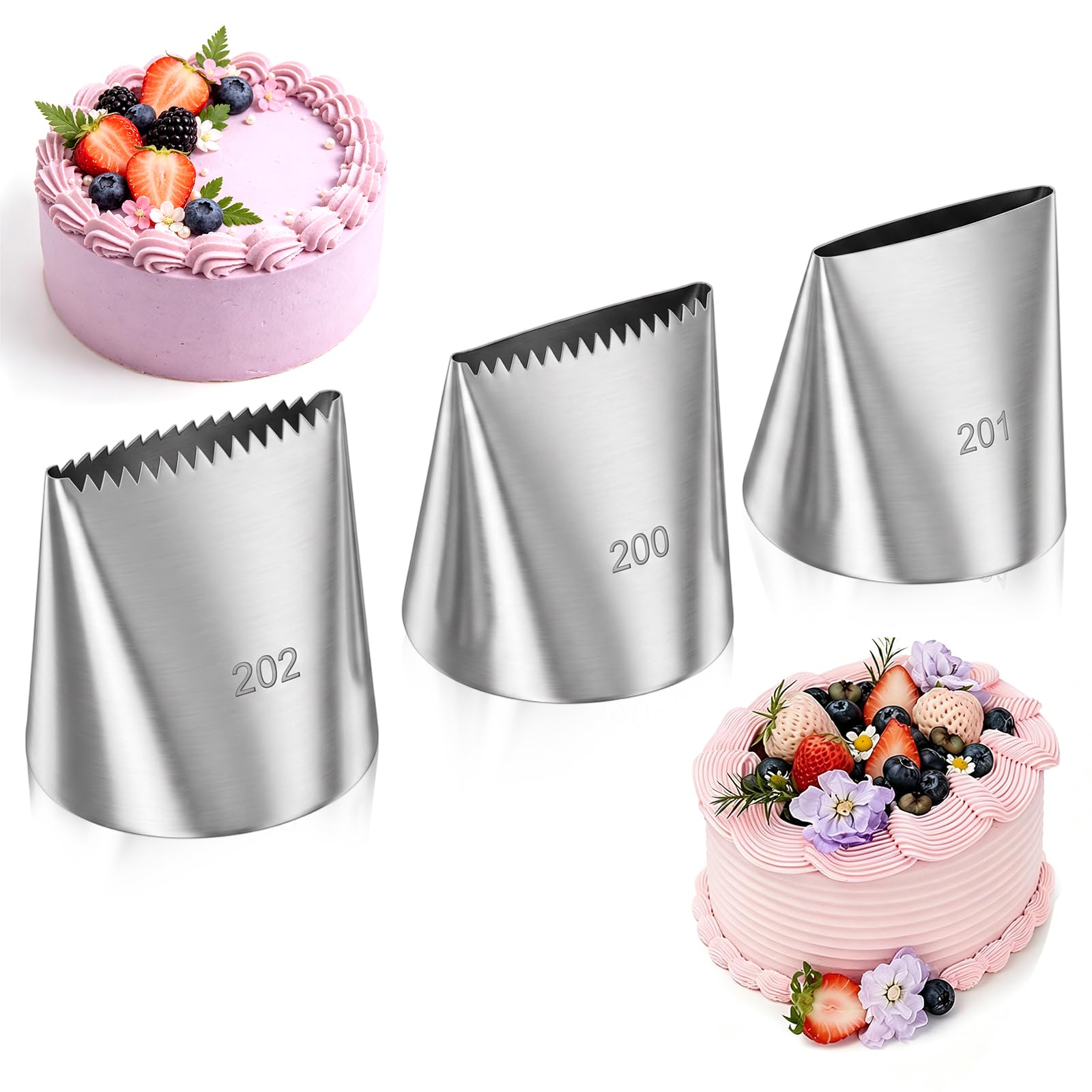 Extra Large Piping Tips, Large Piping Tips Cake Decorating Nozzles