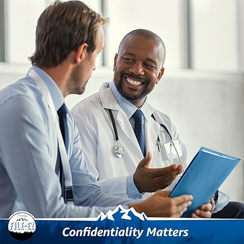 Vista 29 de File-EZ - Carpetas de dos bolsillos, Rojo