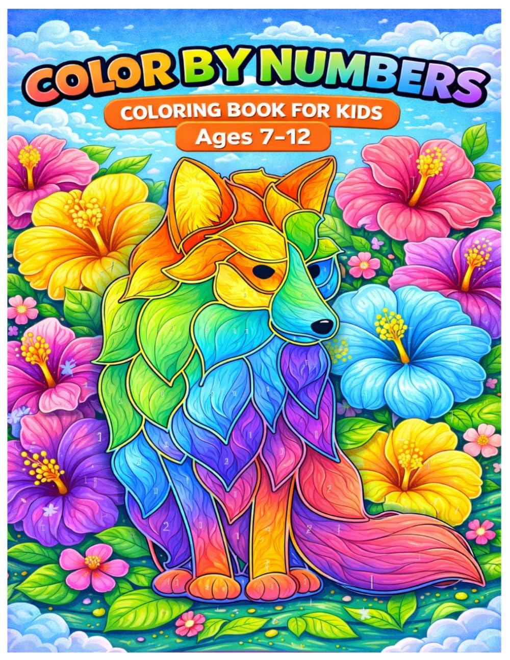 Color By Numbers Coloring Book For Kids Ages 7-12: Exciting and Relaxing Color by Numbers Collection with Detailed Illustrations, Playful Themes, and Brain-Enhancing Activities for Kids Ages 7–12.