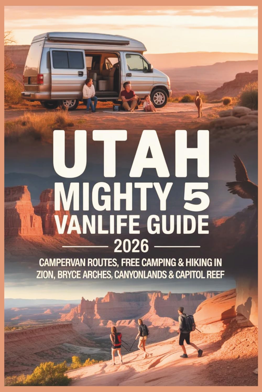 Utah Mighty 5 Vanlife Guide 2026: Campervan Routes, Free Camping & Hiking in Zion, Bryce Canyon, Arches, Canyonlands & Capitol Reef
