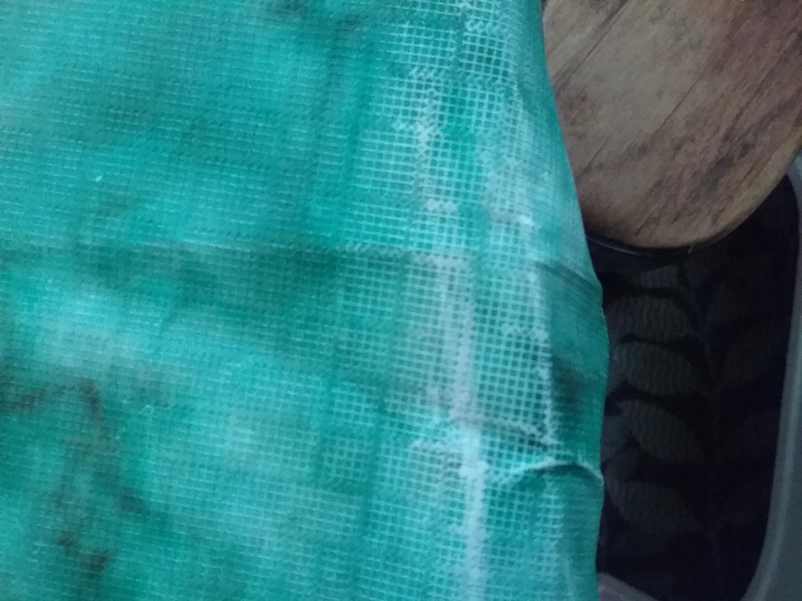 Carol Wright Gifts Vinyl Tablecloths 48" Round, Green Marble Deluxe Fitted