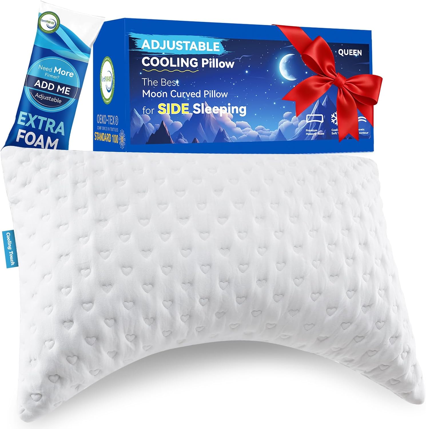 btasleeep Side Sleeper Pillow