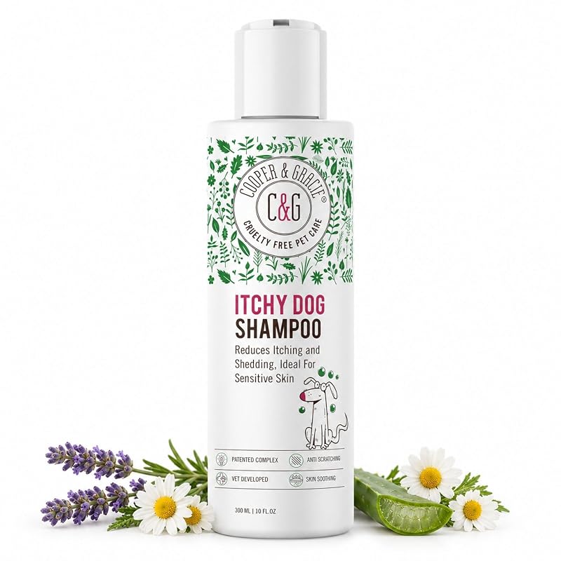 Shampoo para Cães com Pele Sensível e Fórmula Hidratante C&G Pets 300 mL