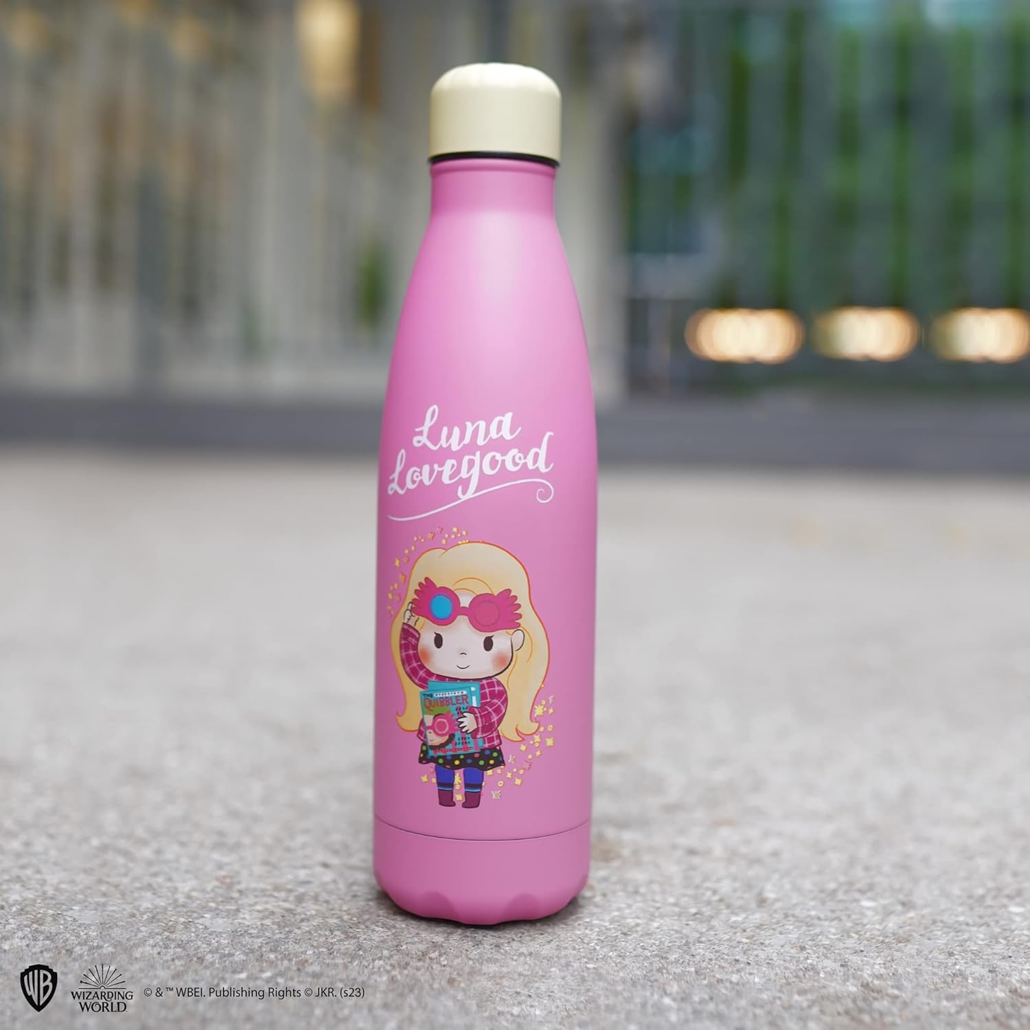 Cinereplicas Harry Potter – Insulated Bottle 500 ml Stainless Steel – Officially Licensed (Luna's Chicaneur)