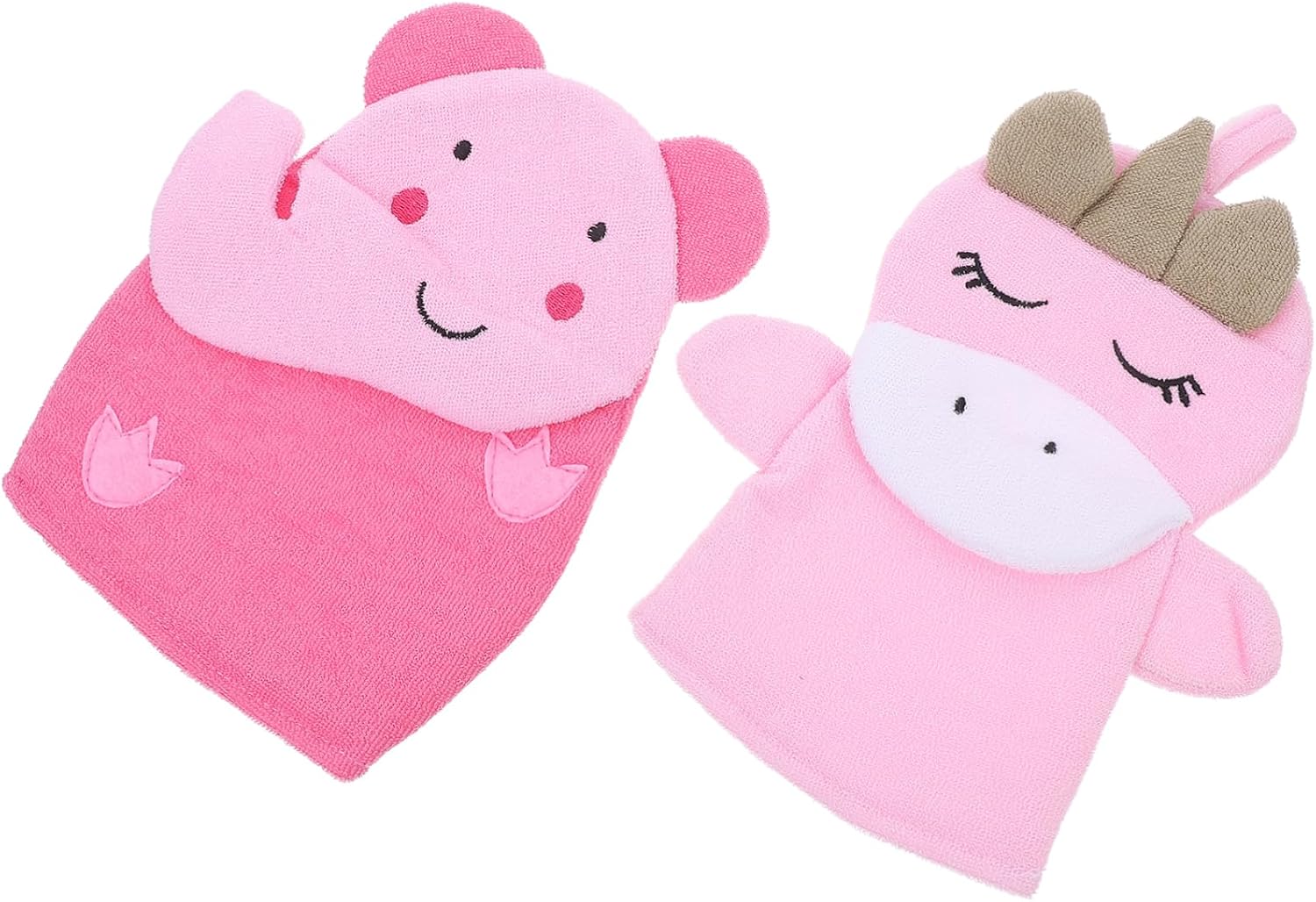 Skin Cleaning Supplies 2pcs Bathing Mitts Exfoliating Body Scrub Glove Shower Mittens for Girls