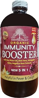 Organic Immunity Booster with SEA Moss Gel,Aloe Vera,Astragalus,GILOY,Angelica Roots EXTRACTS