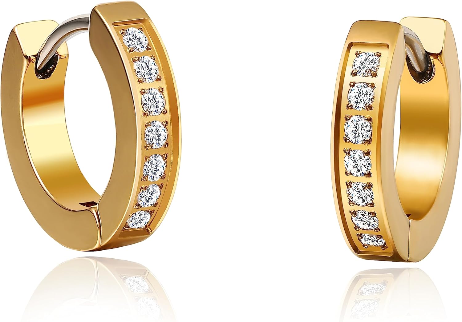 Limerencia G23 Pure Titanium Hypoallergenic Huggie Hoop Earrings for Sensitive Ears - Image 9