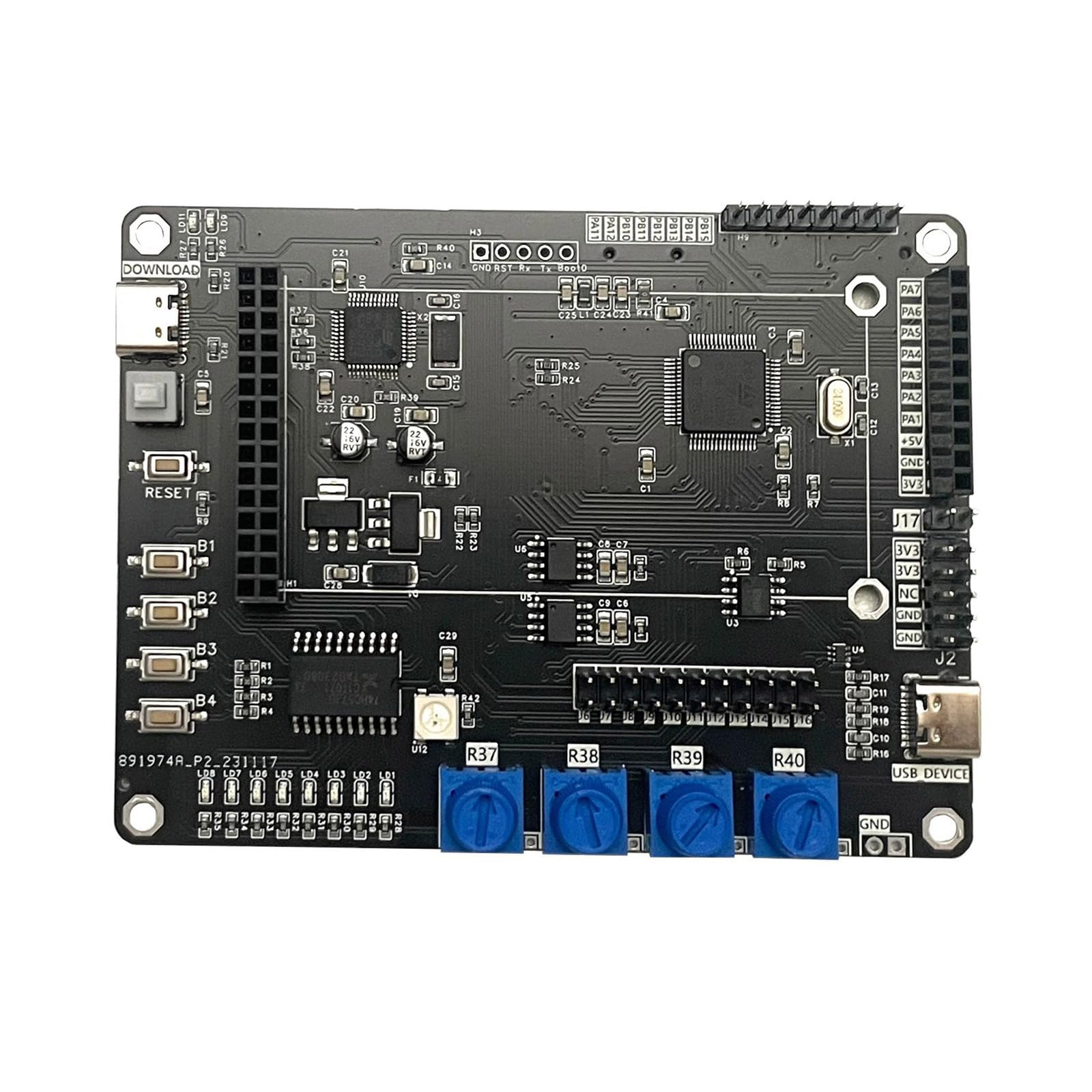 Scheda di sviluppo per Debugger Blue Bridge Cup DAPLINK, LCD da 2,4" e scheda debugger ad espansione extra