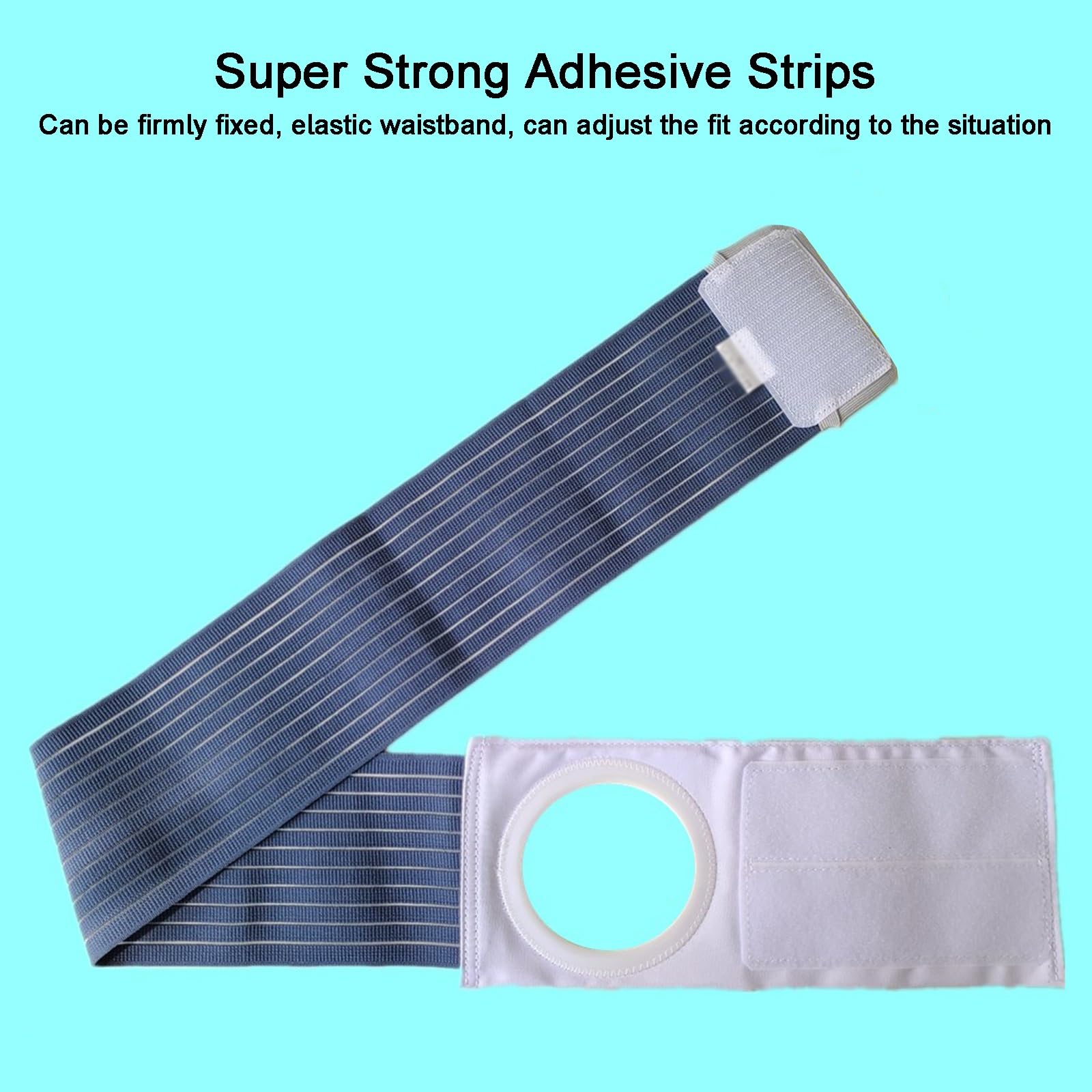 Fascia Elastica Addominale, Fascia Addominale Contenitiva, Cintura per Stomia, Super Elastica, per Prevenire L'ernia Stomale Dopo L'intervento Chirurgico(XL)