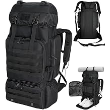 80L/100L Hiking Backpack Men Camping Rucksack Large Outdoor Travel Military Tactical Molle Trekking Knapsack Bag Women
