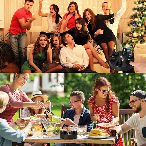 Vista 7 de Greatstar Detector eléctrico de mentiras impactante, detector de mentiras de dedos, prueba de polígrafo, juego de choque de dedo, juego de fiesta