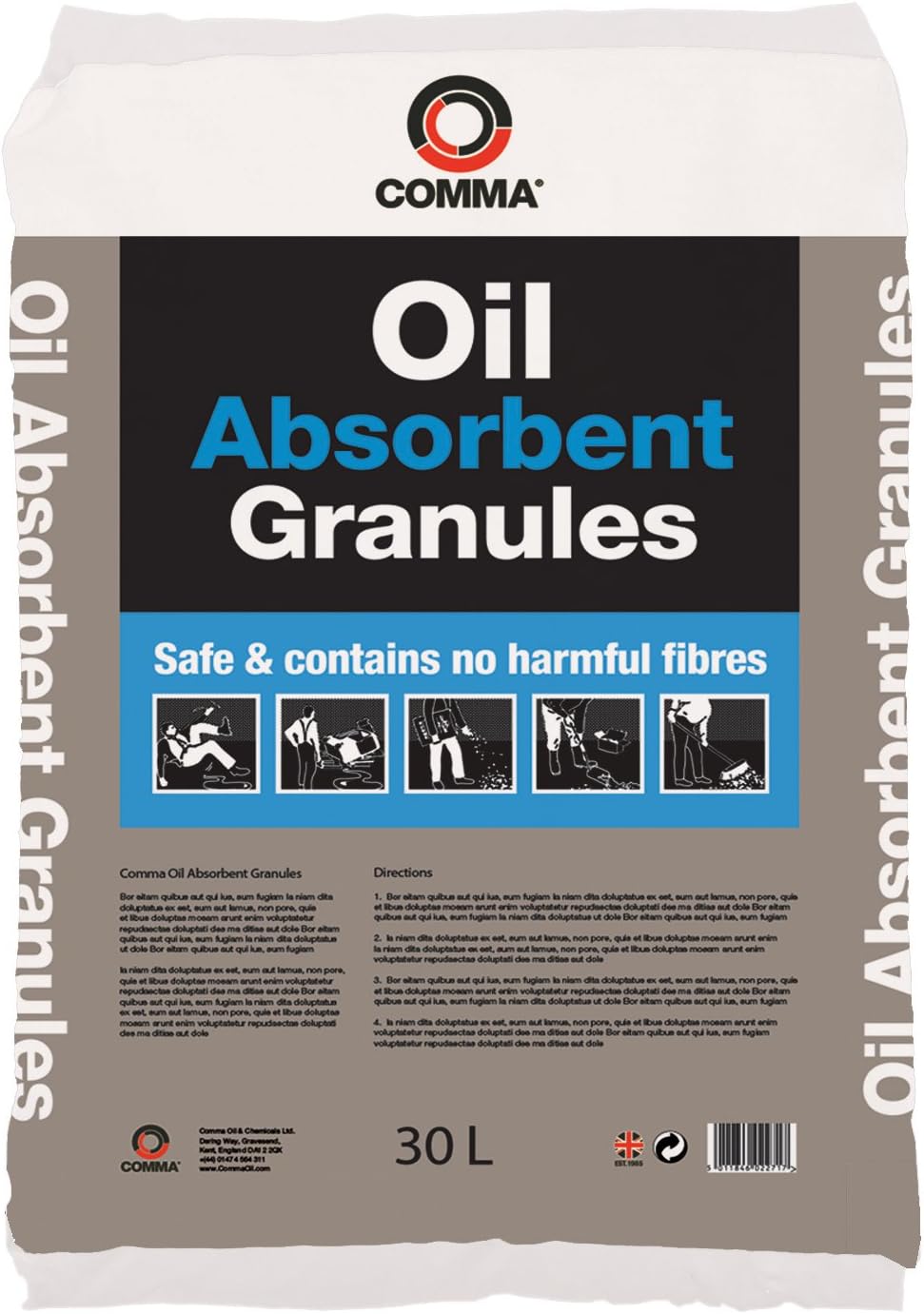 Comma OAG30L 30L Oil Absorbent Granules