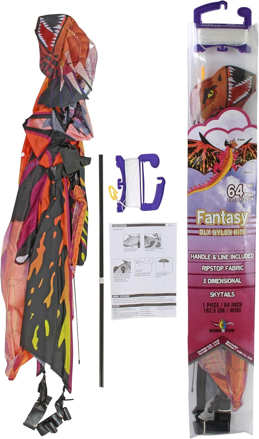 WindNSun FantasyFlier Kites - Fantastasy Characters and Fantastic Beasts Kites