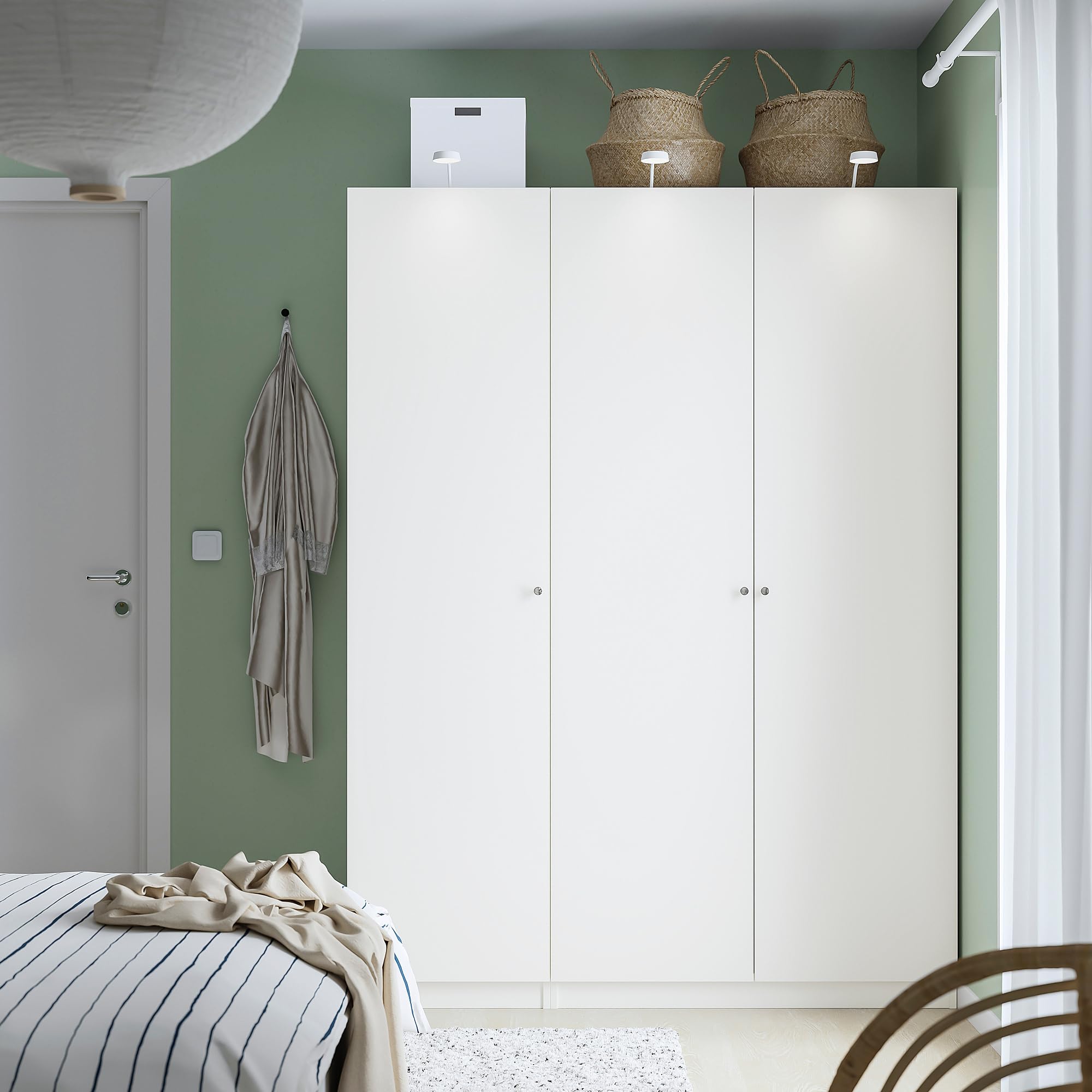 Amazon｜IKEA PAX/FORSANDワードローブの組み合わせ、150x60x201cm