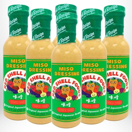 Red Shell Miso Dressing - 6 Pack
