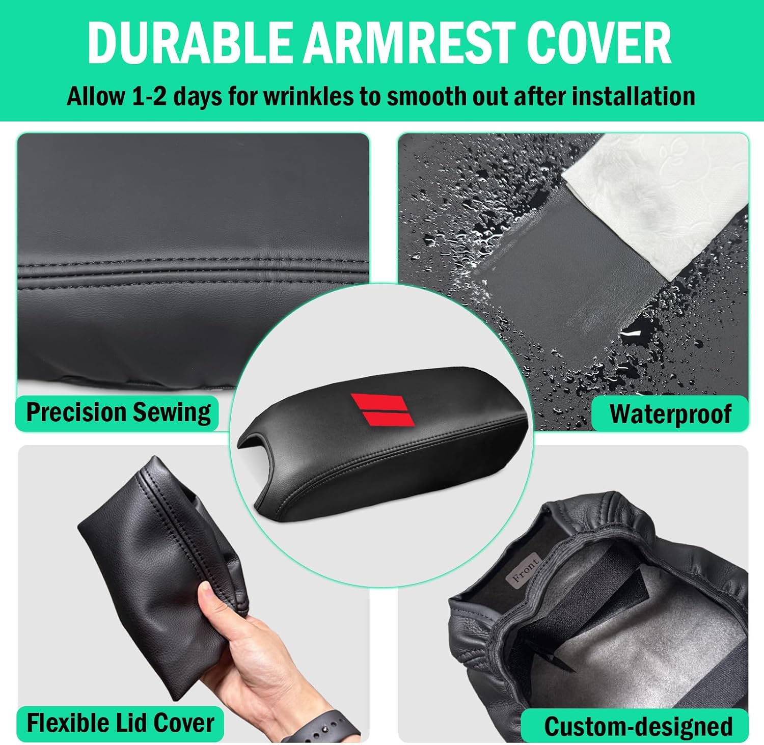 Center Console Cover for Dodge Journey 2011-2022 - Scratches & Wear Middle Console Cover for Dodge Journey 2011 2012 2013 2014 2015 2016 2017 2018 2019 2020 2021 2022 Interior Accessories