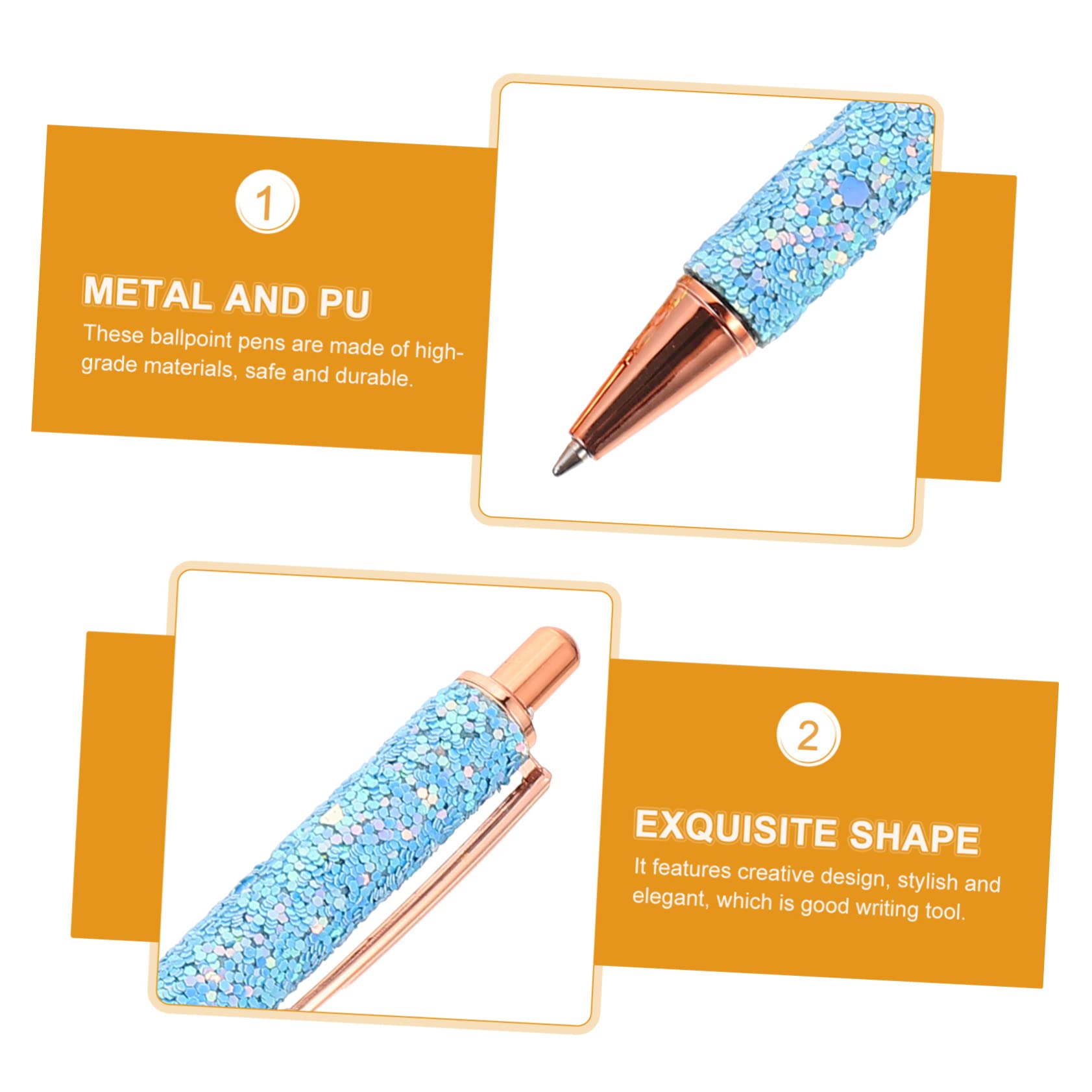 Lurrose Lot De 4 Stylos À Bille Colorés Pour Entreprise Écriture Fluide Nouveauté Publicité Robustes Et Confortables Pour Un Usage Quotidien 4 Pièces X 4