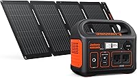 Vista 11 de Jackery Generador solar 300, batería de litio de reserva de 293 Wh con 1 panel solar SolarSaga de 100 W, 110 V/300 W, salida de CA de onda