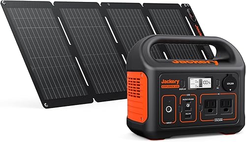 Miniatura 12 de Jackery Estación de energía portátil Explorer 300, batería de litio de reserva de 293 Wh, generador solar para exteriores, camping, viajes, caza,