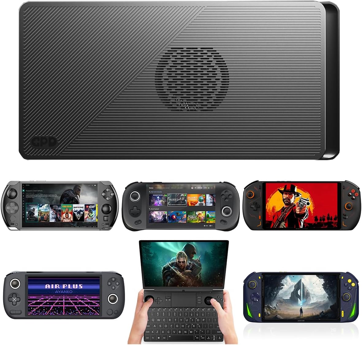 GPD G1 2024 Graphic Card Dock eGPU Expansion Card with Radeon RX 7600M 8GB GDDR6 RDNA3, USB4.0, Thunderbolt 3, 4 and Oculink SFF-8612 connectivity Supported,HDMI2.1, 2X DisplayPort 1.4a,3X USB3.2